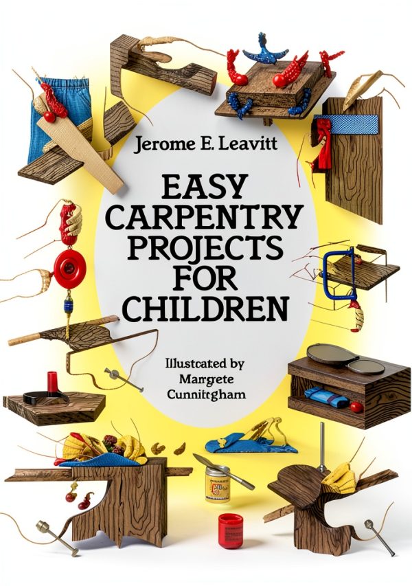 Childrens Woodworking Book Dover Publications Safe Projects Ages 6-10-0