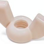 Hillman 59439 4-40 - Nylon Wing Nut, 25-Pack-0