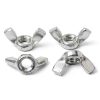 M8 Wing Nuts Stainless Steel 304 Fasteners Parts Screws Hand Twist Tighten Ear Butterfly Nut,20Pcs-3