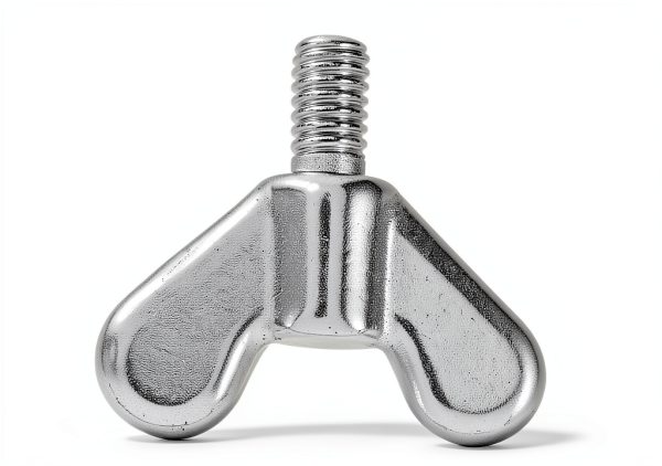 2Pair of Stainless Wing Butterfly Screws Bolts: Wing Bolt for Flagpole Installation with Hand-Twist Screws,10mm-3