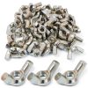1/4-20 Wing Nuts 304 Stainless Steel by Dijedev 50pcs Fasteners-0