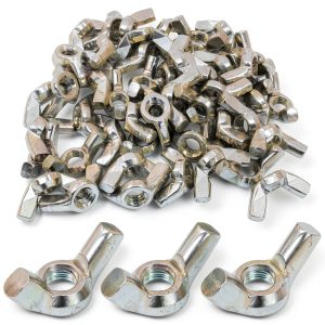 1/4-20 Wing Nuts 304 Stainless Steel by Dijedev 50pcs Fasteners-0