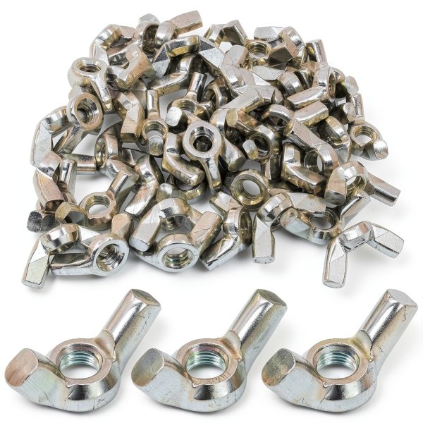 1/4-20 Wing Nuts 304 Stainless Steel by Dijedev 50pcs Fasteners-0
