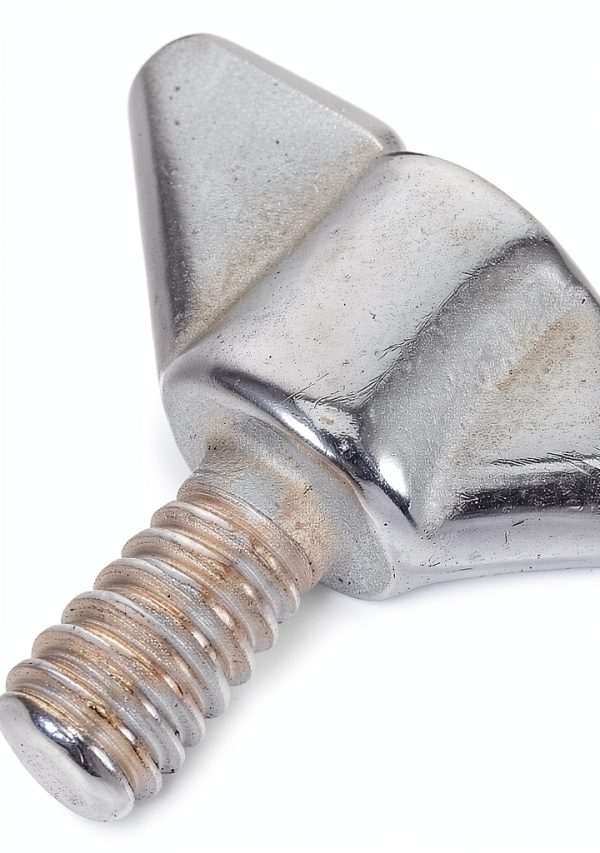 2Pair of Stainless Wing Butterfly Screws Bolts: Wing Bolt for Flagpole Installation with Hand-Twist Screws,10mm-4