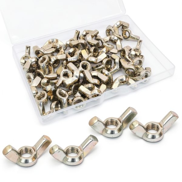 1/4-20 Wing Nuts 304 Stainless Steel by Dijedev 50pcs Fasteners-4