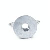 Xadnitu 50 Pieces 1/4''-20 Washered Wing Nut, Zinc Plated Hurricane Hardware Butterfly Nuts with Washer for Fasteners, Silver-2
