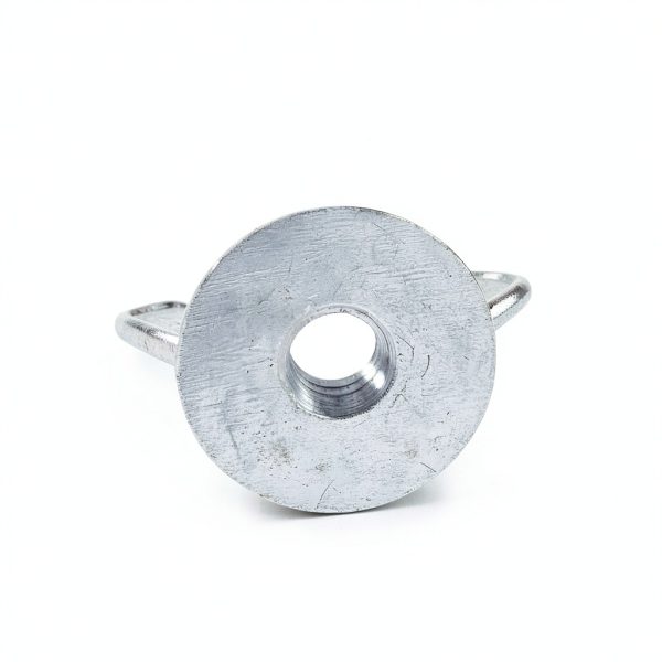Xadnitu 50 Pieces 1/4''-20 Washered Wing Nut, Zinc Plated Hurricane Hardware Butterfly Nuts with Washer for Fasteners, Silver-2