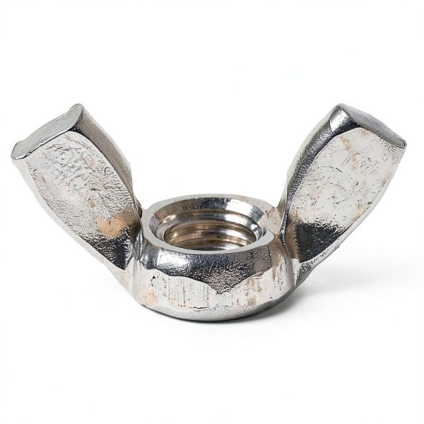 M6 Wing Nuts pouilzx 304 Steel Hand Twist Butterfly Nut 20pcs-1
