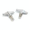 Pack of 2 Drum Set Hardware Guard Parts, M6x15mm Cymbal Stand Wing Nuts Screw Replacement Kit for Drummer, High-Graded Zinc Alloy Repairing Tool Percussion Instrument Accessories-8