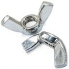Five 304 stainless steel 1/2‑13 wing nuts HARSKIYER Resistant-2