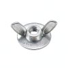 Xadnitu 50 Pieces 1/4''-20 Washered Wing Nut, Zinc Plated Hurricane Hardware Butterfly Nuts with Washer for Fasteners, Silver-0