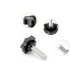 (4pcs) 481625-01 Wing Nut Knob 3/8"-16 x 1-1/4" For Scag Grass Catcher Cheetah Turf Tiger & More,Fits SFZ48-18FR SCZ61RD-31FX SFW48-16BV SFZ48-18FR SCZ52V-23FX-1