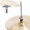 Pack of 2 Drum Set Hardware Guard Parts, M6x15mm Cymbal Stand Wing Nuts Screw Replacement Kit for Drummer, High-Graded Zinc Alloy Repairing Tool Percussion Instrument Accessories-6