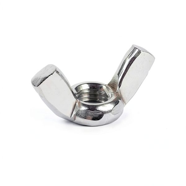Hooshing 20PCS M6 Wing Nuts 304 Stainless Steel Fasteners Parts Screws Hand Twist Tighten Ear Butterfly Nuts-0