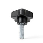 (4pcs) 481625-01 Wing Nut Knob 3/8"-16 x 1-1/4" For Scag Grass Catcher Cheetah Turf Tiger & More,Fits SFZ48-18FR SCZ61RD-31FX SFW48-16BV SFZ48-18FR SCZ52V-23FX-0