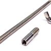 6 inch x 1/4-20 Cleaner Stud Wing Nut XRTMD Stainless Steel 6" Long-4