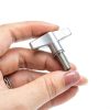 Pack of 2 Drum Set Hardware Guard Parts, M6x15mm Cymbal Stand Wing Nuts Screw Replacement Kit for Drummer, High-Graded Zinc Alloy Repairing Tool Percussion Instrument Accessories-2